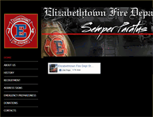 Tablet Screenshot of etownfire.com